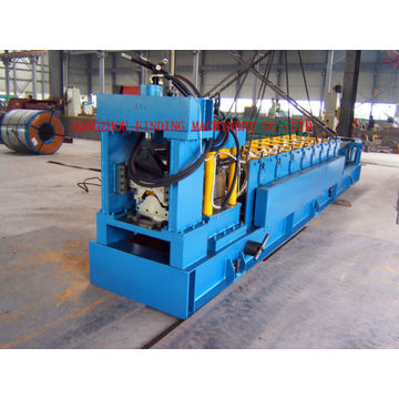 Mitsubishi PLC ridge capping roll forming device